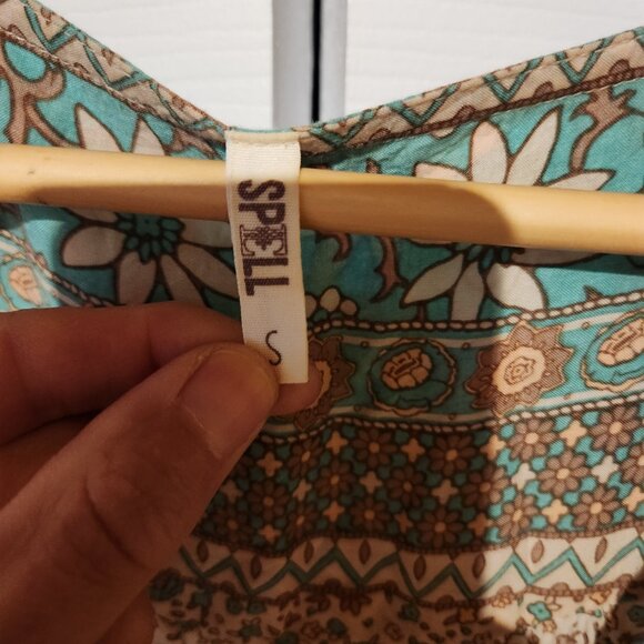 SPELL Collective Boho Blossom Romper s - Picture 2 of 2